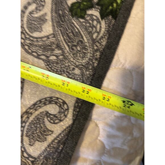 Investments Cashmere Paisley Sweater Top Medium - Picture 6 of 7